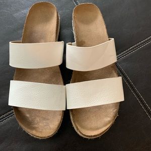 Platform espadrille sandals